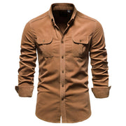 Freizeithemd Kurzarm Herren Slim Fit
