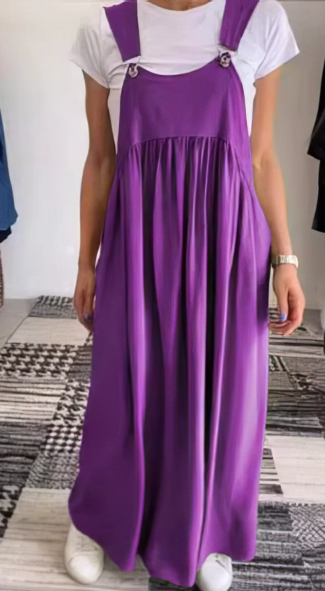HELGA - KASUAL-KLEID MIT TRÄGERN
