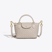 Geflochtene Mini-Tasche Damen – Kompakte Crossbody Bag mit Schulterriemen