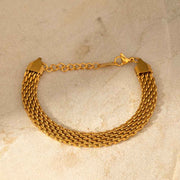 Geflochtenes Armband Gold