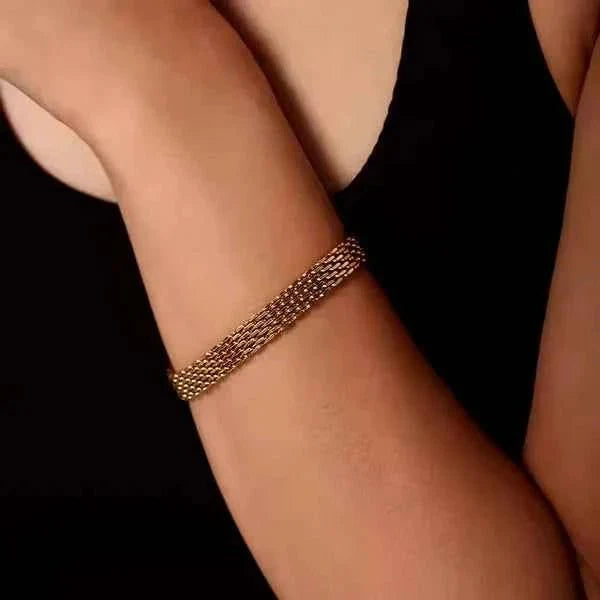 Geflochtenes Armband Gold