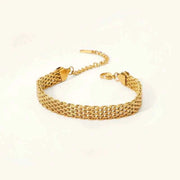 Geflochtenes Armband Gold