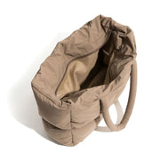 Puffer Schultertasche Damen – Stylische Alltagstasche für Arbeit & Freizeit