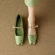 Clara® | Mestelle Leder Mary Janes