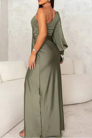 Riley™ - Ein-Schulter Abendkleid