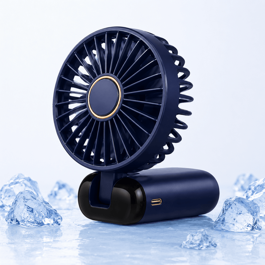 Handventilator mit Akku und LED Display