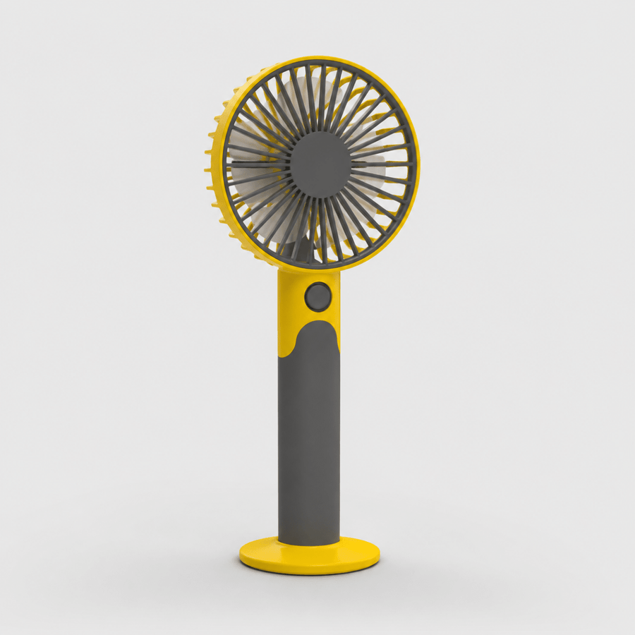 Handventilator tragbar USB mit Standfuß