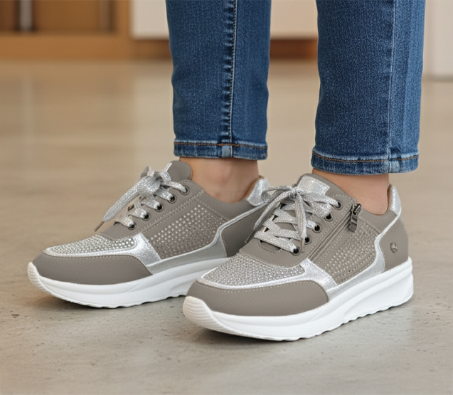 Felicia | Damen Schnür Plattform Sneaker