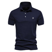 James | Zeitloses, schmal geschnittenes Herren-Poloshirt