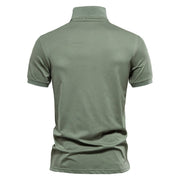 James | Zeitloses, schmal geschnittenes Herren-Poloshirt