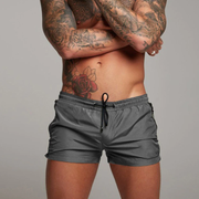 Herren Badeshorts mit elastischem Bund und Kordelzug