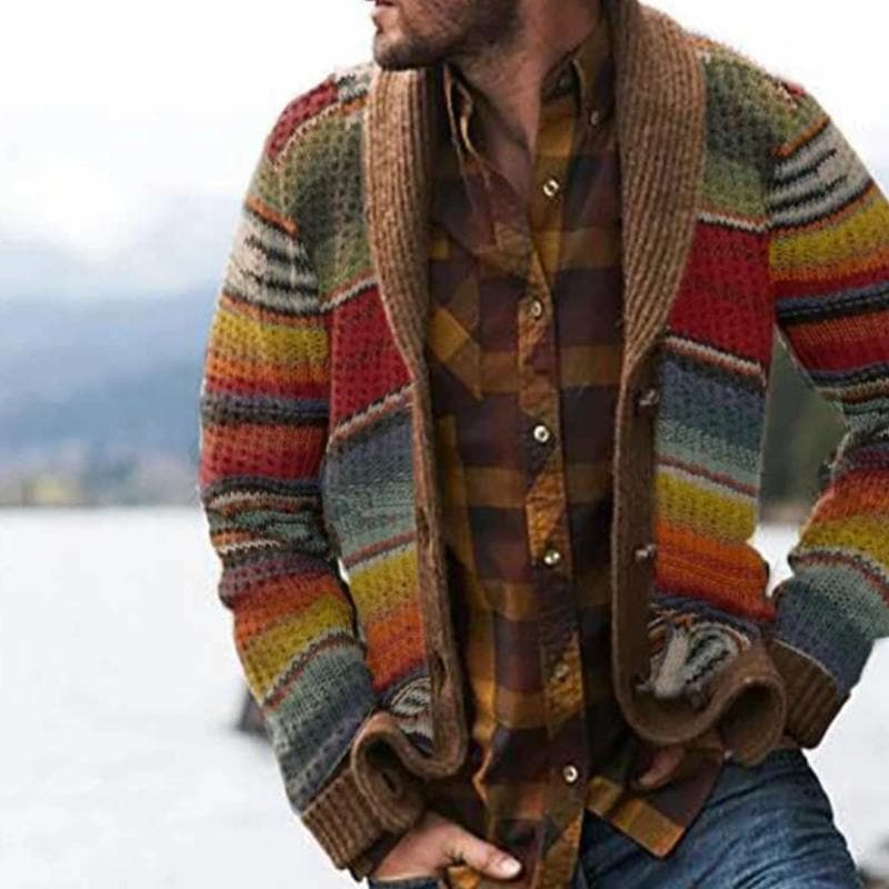 Herren Strickweste im traditionellen Design