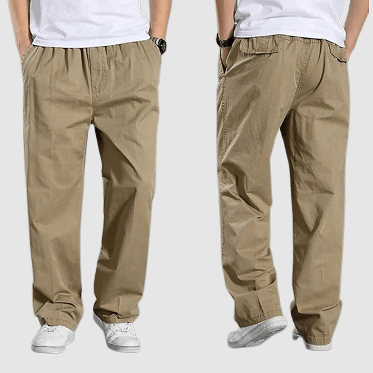 Herren Cargo Hose Loose Fit mit Gummibund