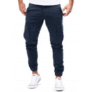 Herren Cargo Hose Slim Fit mit Taschen