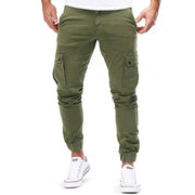 Herren Cargo Hose Slim Fit mit Taschen
