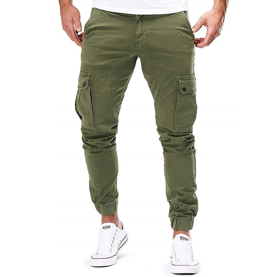 Herren Cargo Hose Slim Fit mit Taschen