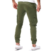 Herren Cargo Hose Slim Fit mit Taschen
