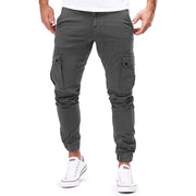 Herren Cargo Hose Slim Fit mit Taschen