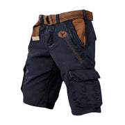 Herren Cargo Shorts mit Gürtel und Yellowstone Logo und Beintaschen