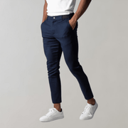Herren Chino Hose Slim Fit Smart Casual