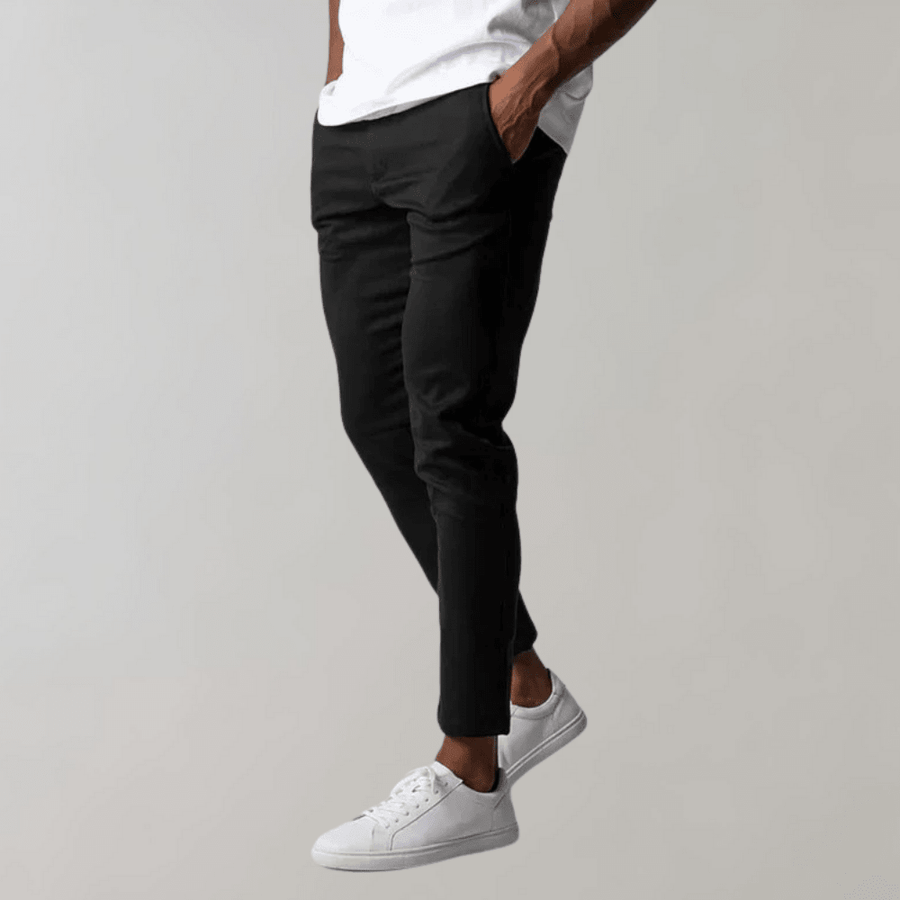 Herren Chino Hose Slim Fit Smart Casual