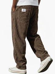 Moritz | Herren Cordhose Elastischer Bund Vielseitig Cord-Textur