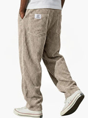 Moritz | Herren Cordhose Elastischer Bund Vielseitig Cord-Textur