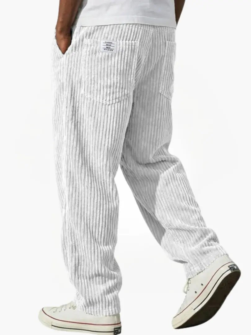 Moritz | Herren Cordhose Elastischer Bund Vielseitig Cord-Textur