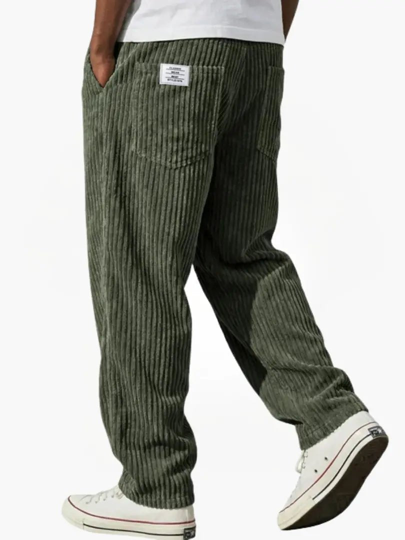 Moritz | Herren Cordhose Elastischer Bund Vielseitig Cord-Textur