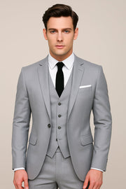 Alexander | Herren Dreiteiler Anzug Slim Fit Formal