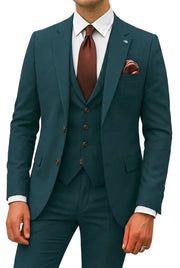Herren Dreiteiler mit Sakko, Weste und Hose