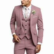 Herren Dreiteiliger Anzug Set mit Sakko, Weste und Hose