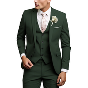 Herren Dreiteiliger Anzug Set mit Sakko, Weste und Hose