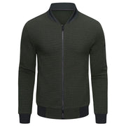 Herren Gesteppte Jacke mit Reißverschluss, Stehkragen und Ärmeltasche