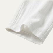 Herren Hose mit elastischem Bund und Kordelzug