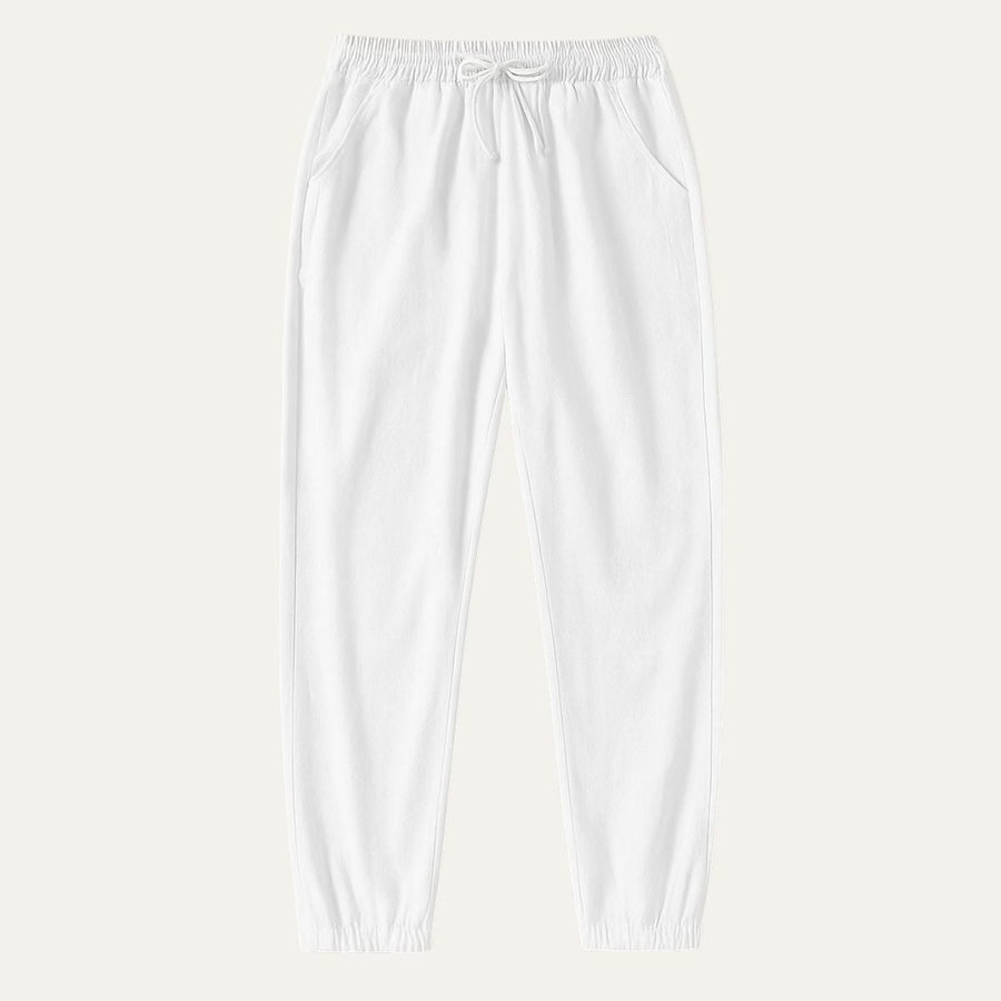 Herren Hose mit elastischem Bund und Kordelzug