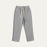 Herren Hose mit elastischem Bund und Kordelzug sowie geradem Bein