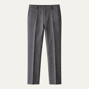 Herren Hose mit geradem Bein, Falten und Gürtelschlaufen