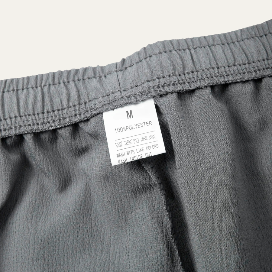 Herren-Hose mit geradem Bein und Kordelzug