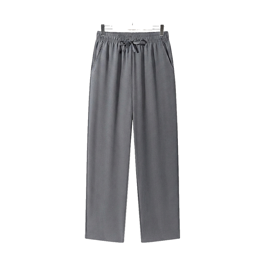 Herren-Hose mit geradem Bein und Kordelzug