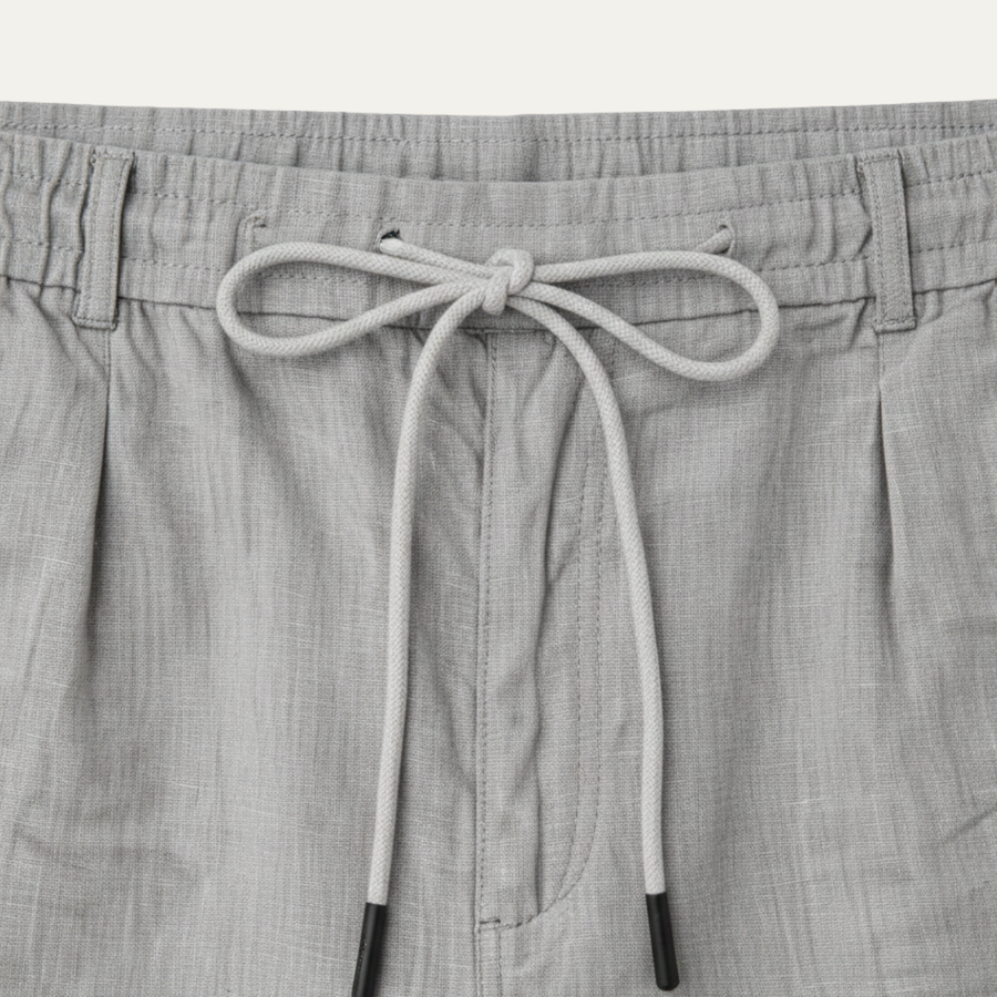 Herren Hose mit geradem Bein und Kordelzugbund