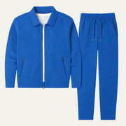 Herren Jacke mit Reißverschluss und Hose Set