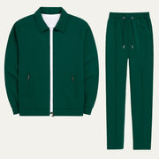 Herren Jacke mit Reißverschluss und Hose Set