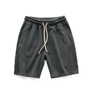 Herren Jersey-Shorts mit Kordelzug und elastischem Bund
