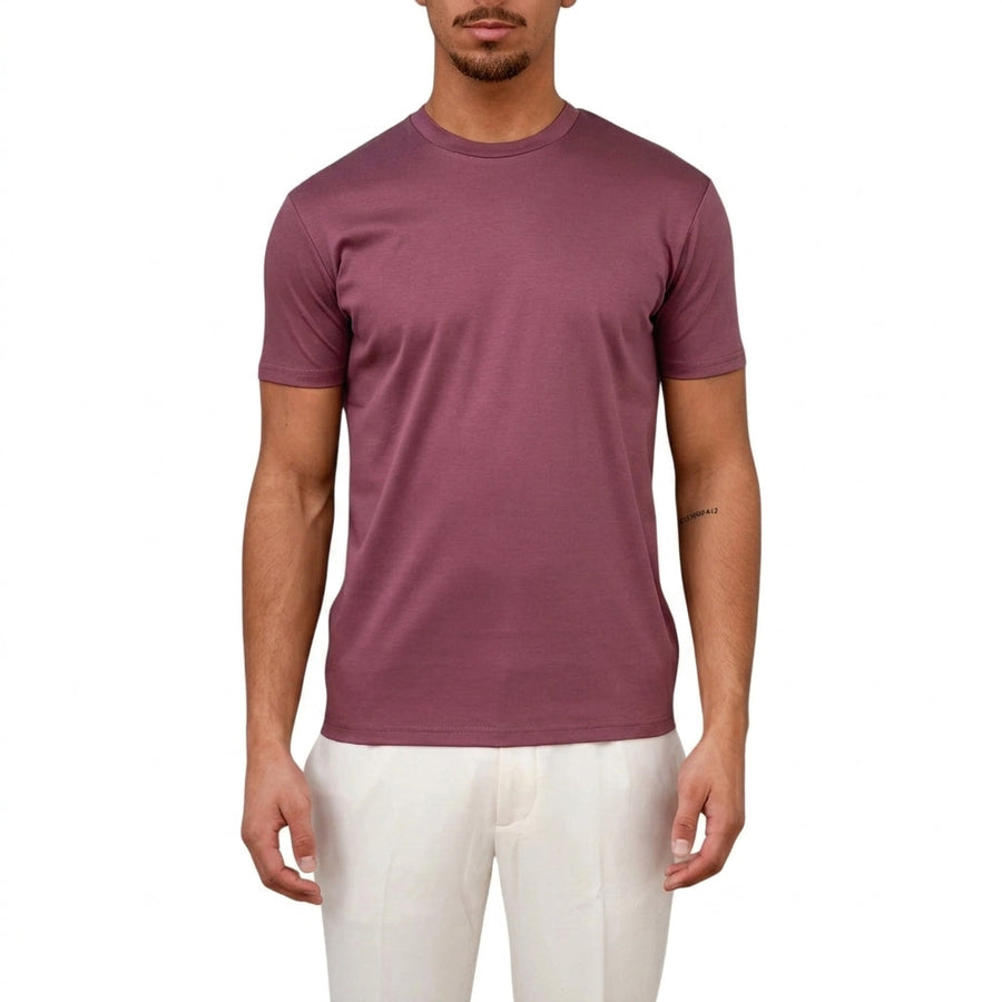 Herren Kurzarm T Shirt mit Rundhalsausschnitt