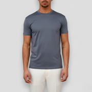 Herren Kurzarm T Shirt mit Rundhalsausschnitt