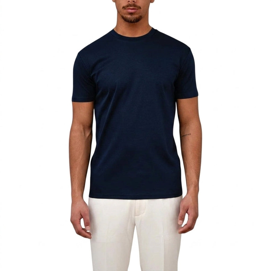 Herren Kurzarm T Shirt mit Rundhalsausschnitt