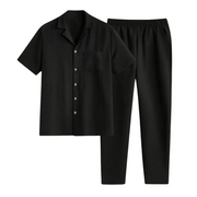 Herren Kurzarmhemd und Hose Set