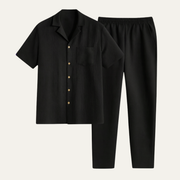 Herren Kurzarmhemd und Hose Set