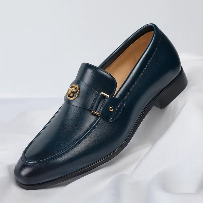Maximilian | Herren Leder Loafer Business Slipper Italienisches Leder